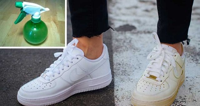 Vos chaussures retrouveront leur blancheur avec cette astuce simple. Ça marche vraiment!